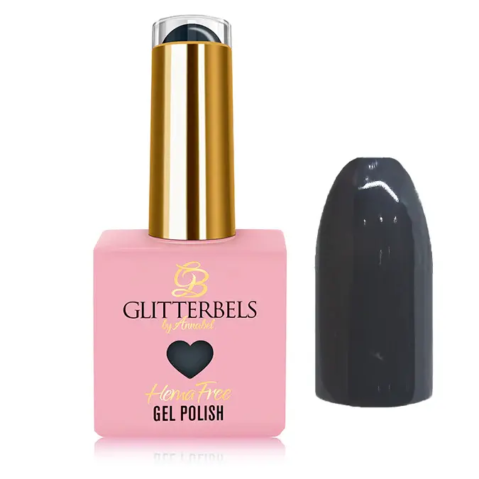 Graceful Grey Hema Free Gel Polish by Glitterbels