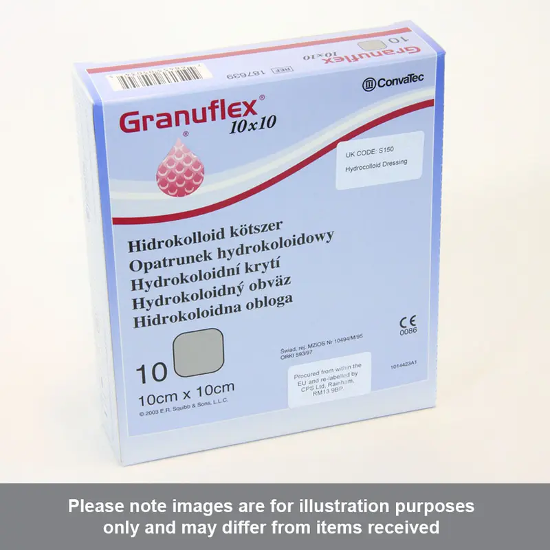 Granuflex Hydrocolloid Dressing 10cm x 10cm