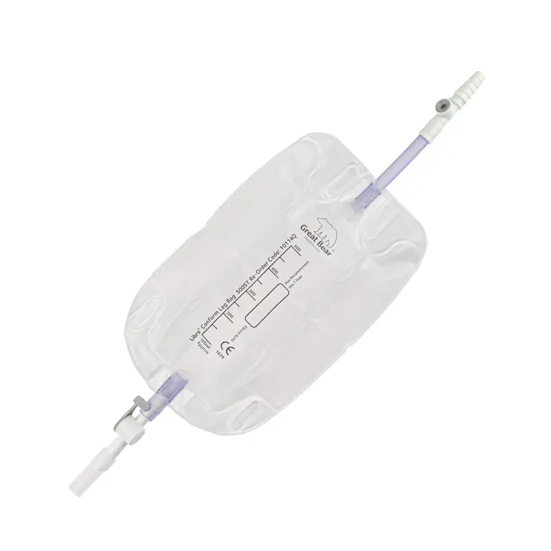 Great Bear Libra Conform Leg Bags - Chambered Urine Drainage Bags (x10)