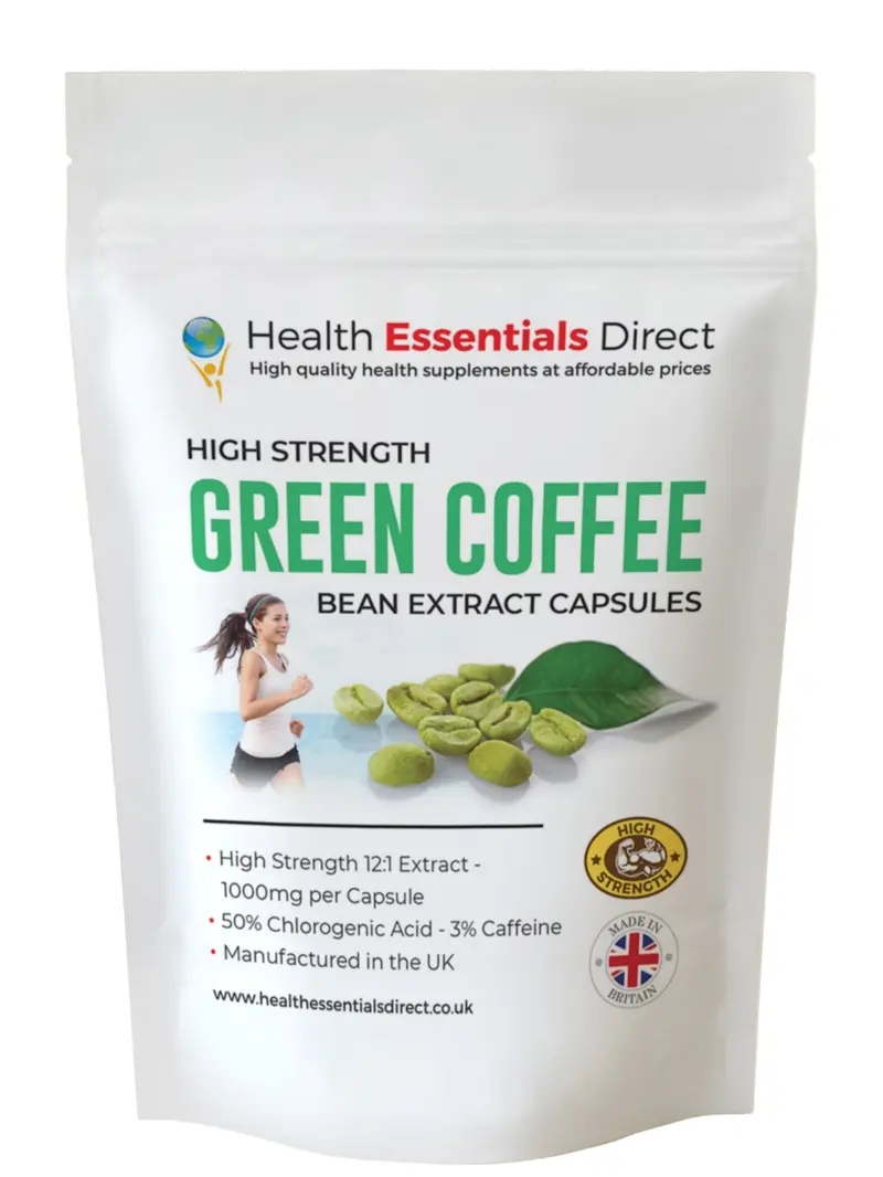 Green Coffee Bean Extract Capsules - High Strength