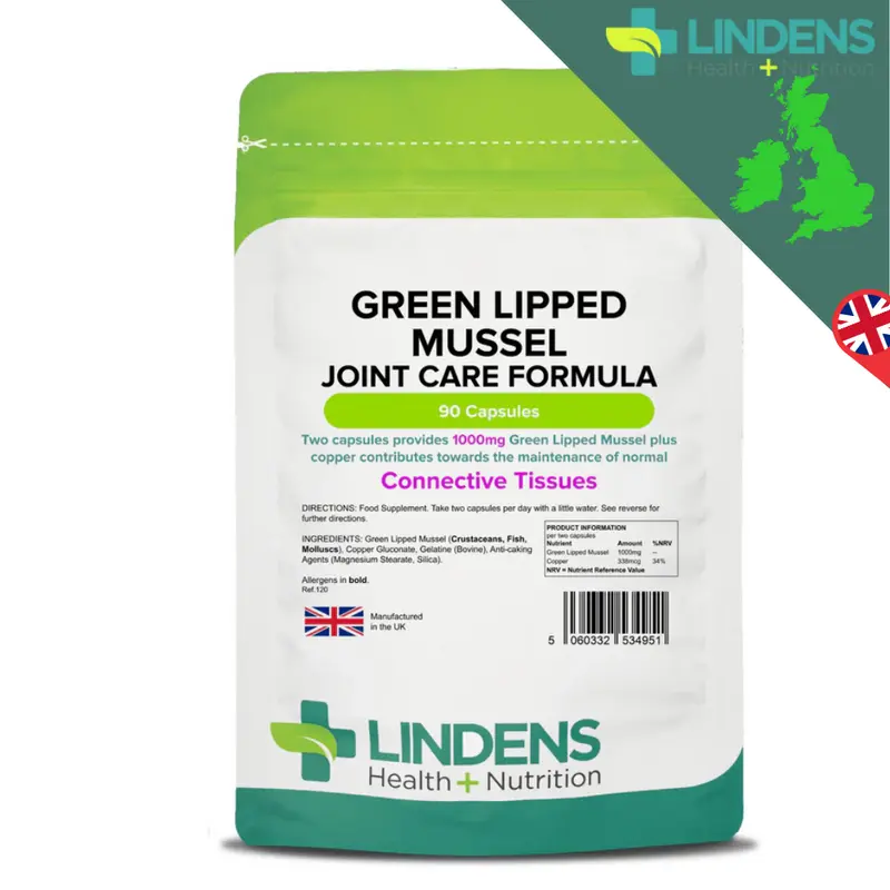 Green Lipped Mussel Capsules Lindens