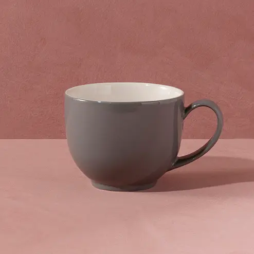 Grey Tea Cup