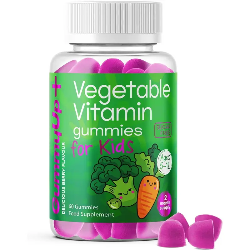 GummyUp+ Kids Vegetable Vitamin 60 Gummies