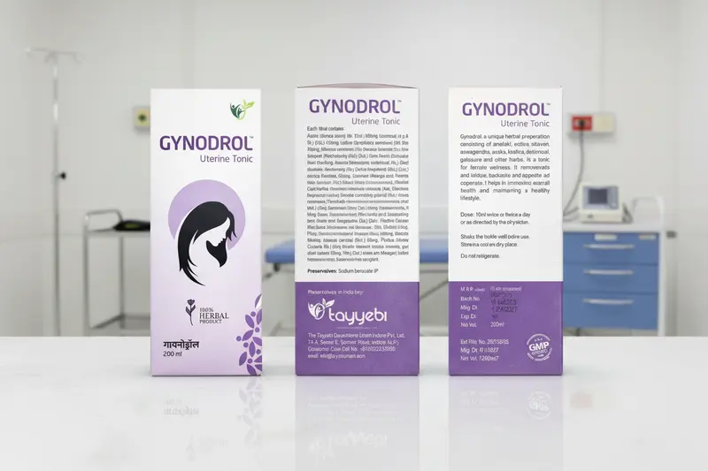 Gynodrol Uterine Tonic 200ml | Traditional Herbal Female Wellness Support