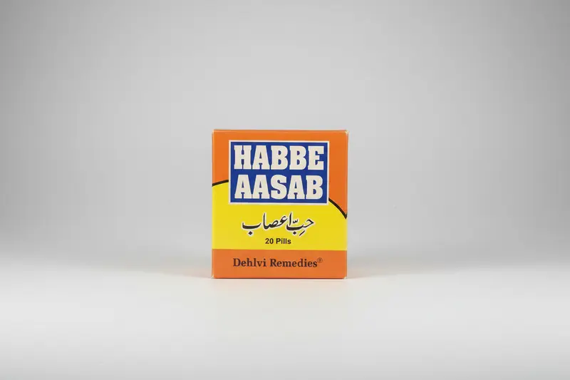 Habbe Aasab Tablets  Traditional Unani Formula for Nerve Strength & Body Weakness Support