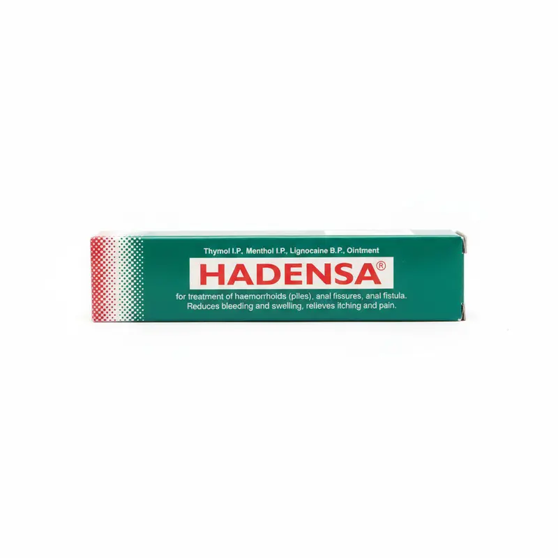Hadensa ointment Chronic Constipation Bleeding Piles Haemorrhoids Fistula