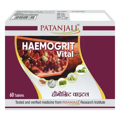 Haemogrit Vital 60 tablets for iron defeciency and blood health