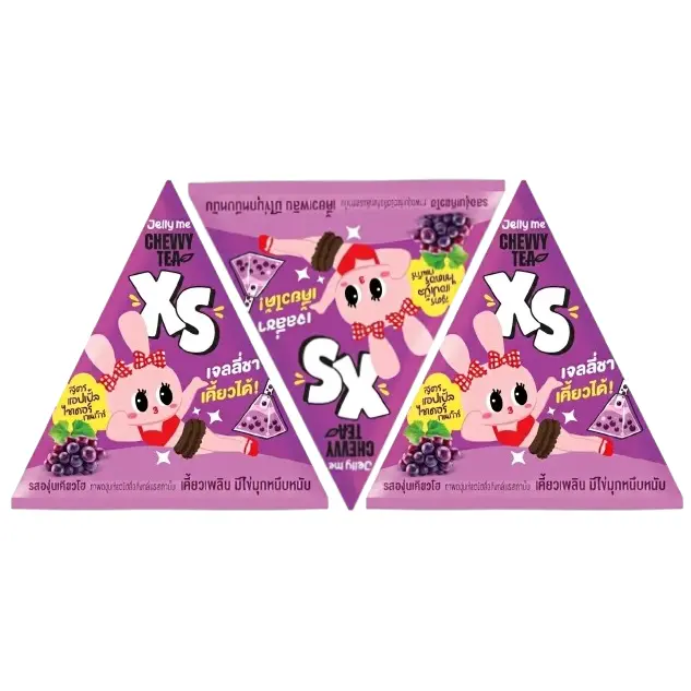 Handy Herb - Jelly Me Chevvy Tea XS, Apple Cider and Kyoho Grape Flavor (Pack of 3)