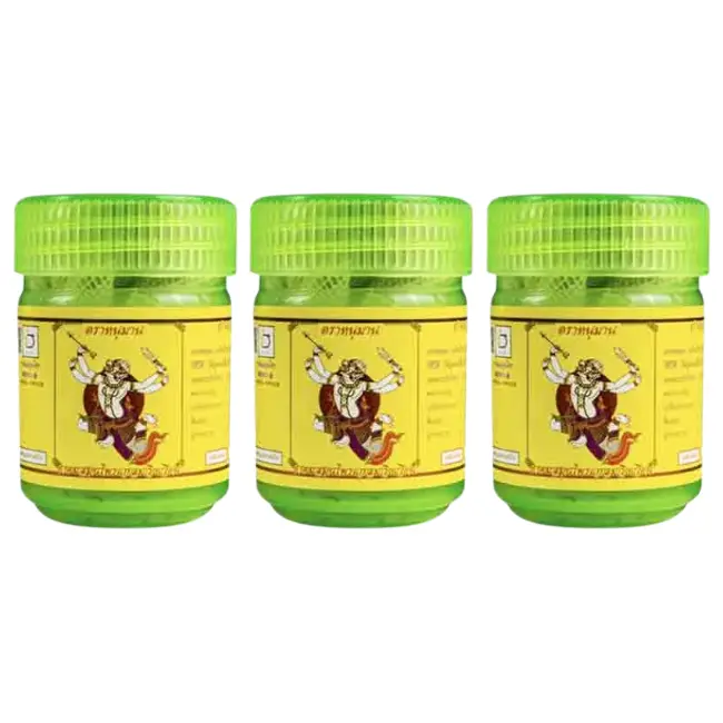 Hanuman - Herbal Inhaler | Traditional Natural Scent | Yadom | Relieves Dizziness (Pack of 3)