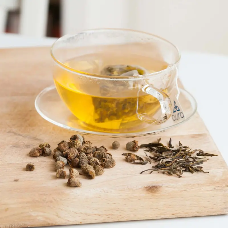 HappyT | Herbal Tea for Mood | Enhance Positivity & Vitality | 100% Natural Herbal Tea | 20 Tea Bags