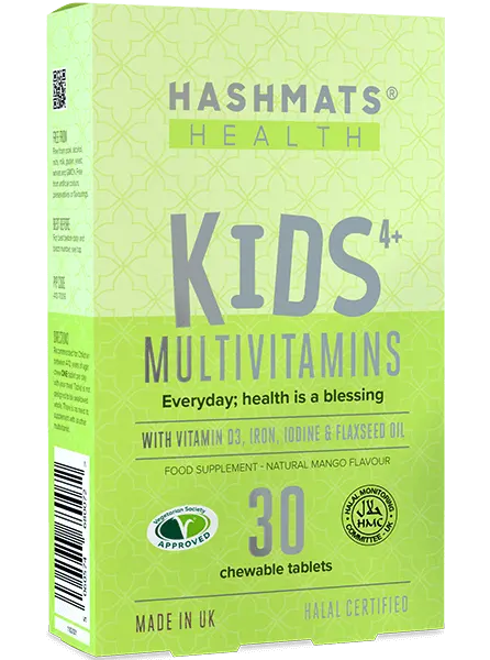 Hashmats Health Kids 4+ Multivitamins - 30 Chewable Tablets