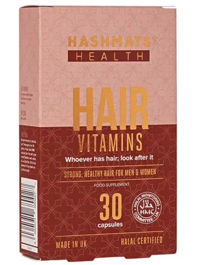 Hashmats Healthcare Hair, Skin & Nail Vitamins - 30 Tablets
