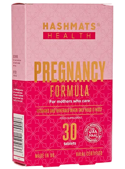 Hashmats Healthcare Pregnancy Vitamins and Minerals - 30 Tablets