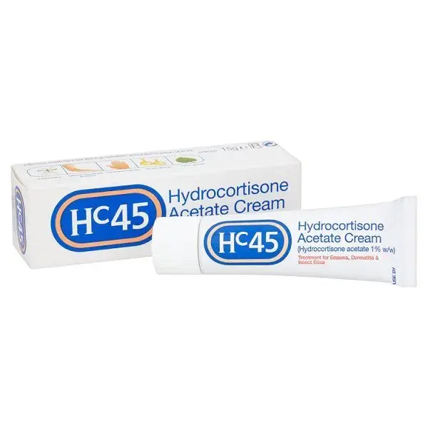 Hc45 Hydrocortisone Cream - 15g (P) (N)