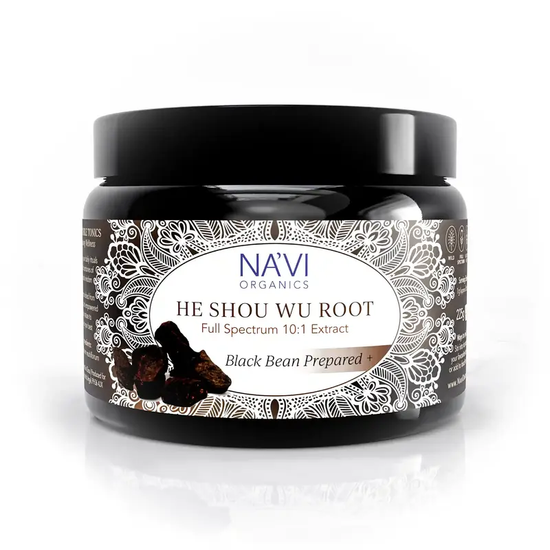 He Shou Wu Root Extract · Prepared Roots · Full Spectrum · Wild Cultivated