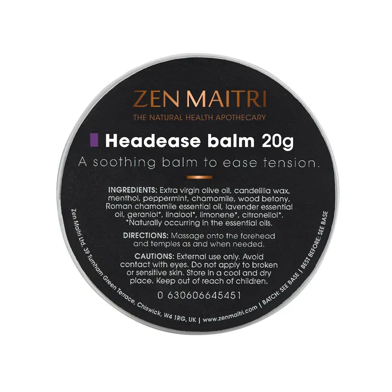 Headease Balm | Headaches & Tension