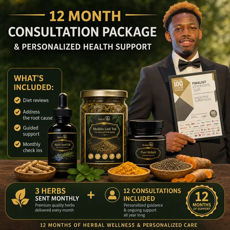 Healing Plan (12 Month consultation + Herbal Support)