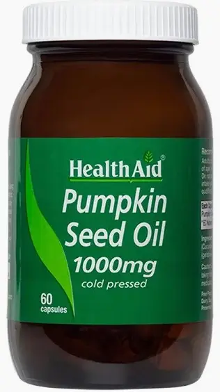 Health Aid Pumpkin seed oil 1000mg 60's