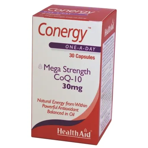 HealthAid Conergy CoQ-10 30mg (30 Capsules)