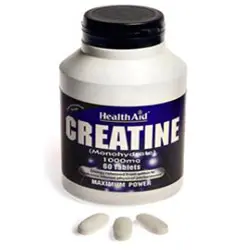 HealthAid Creatine Monohydrate 1000mg 60 tablet