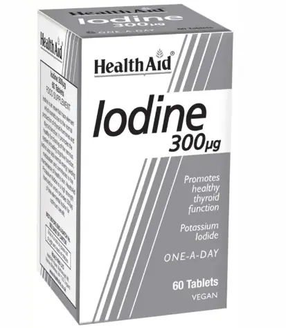 Healthaid iodine tablet 300ug 60 tablets