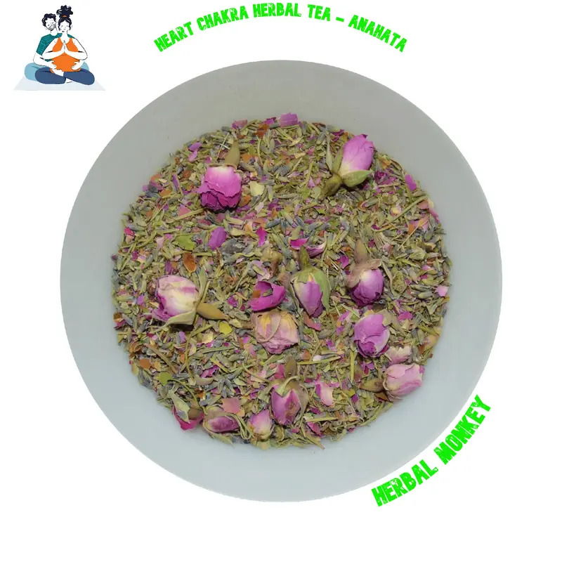 Heart Chakra Herbal Tea | Naturally Blessed Tea Blend