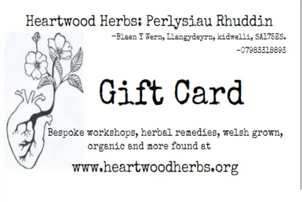 Heartwood Herbs Gift Card