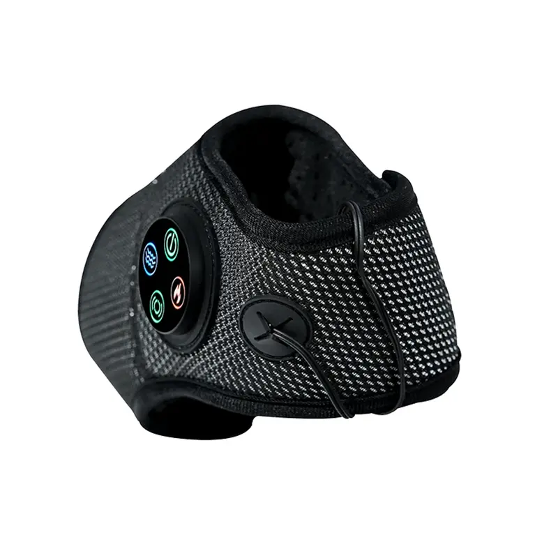 Heating Electric Ankle Brace Massager Air Pressure Pulse Vibration for Ankle & Foot Pain Relief, Injury Joint Recovery