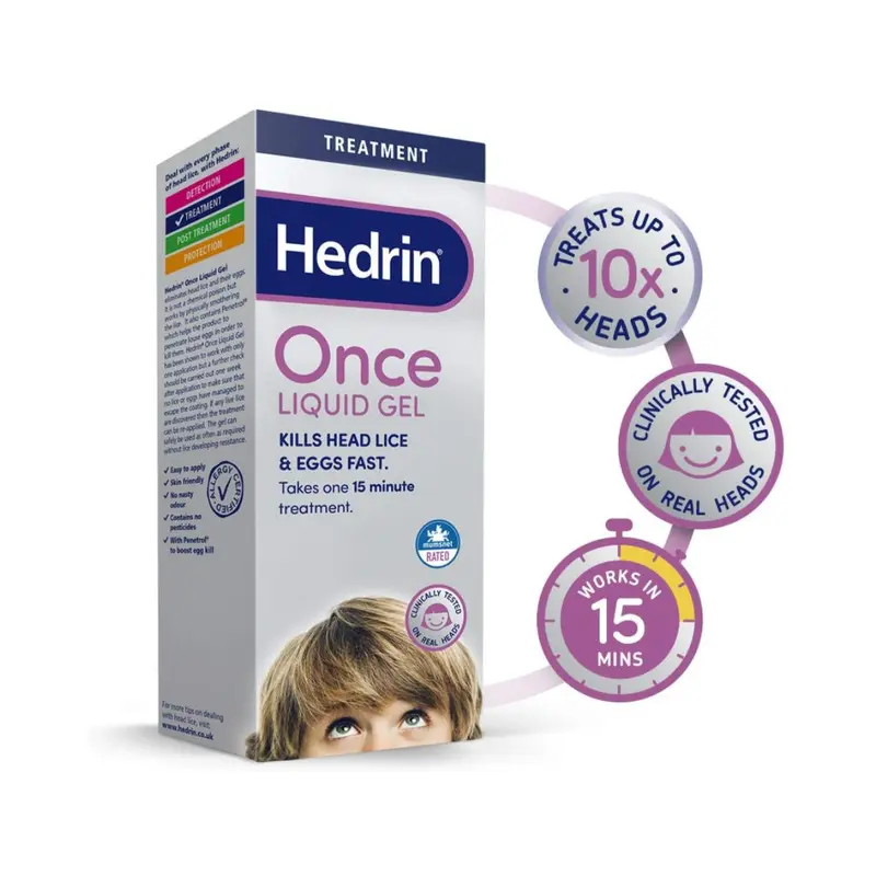 Hedrin Once Liquid Gel 100ml