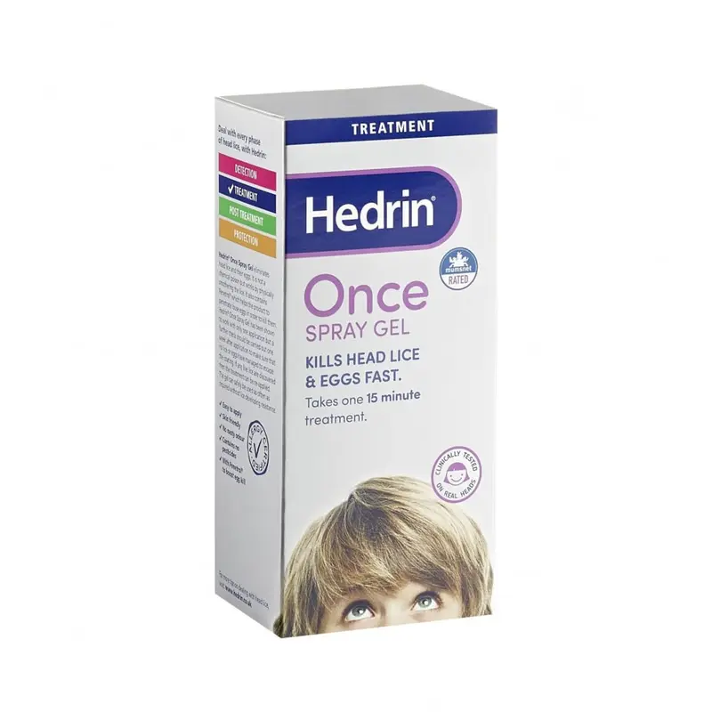 Hedrin Once Spray Gel - 100ML (N)