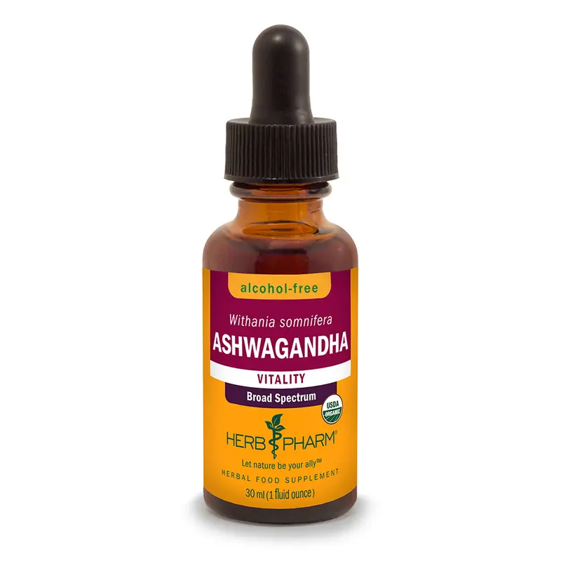 Herb Pharm Ashwagandha, Alcohol-Free 30ml Organic