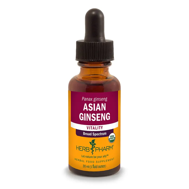 Herb Pharm Asian Ginseng 30ml Organic