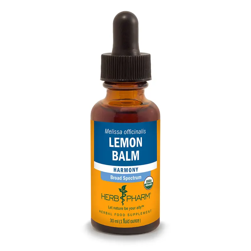 Herb Pharm Lemon Balm 30ml Organic