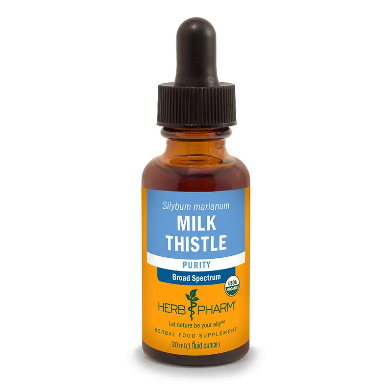Herb Pharm Milk Thistle 30ml Organic