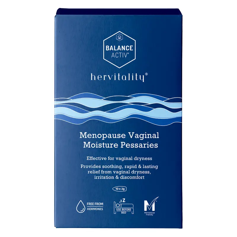 Hervitality Vaginal Moisturising Pessaries 10 x 2g