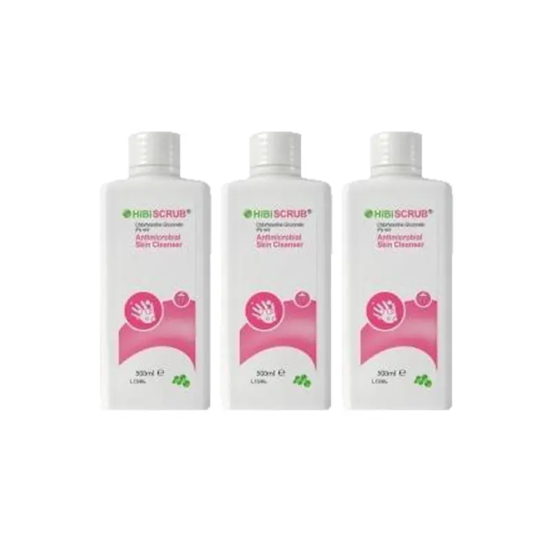 HiBiScrub Antibacterial Skin Cleanser Triple Pack