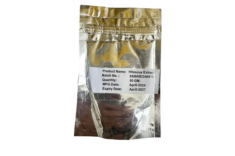 Hibiscus Extract (Hibiscus sabdariffa) - ease menstrual discomfort and support hormonal balance.