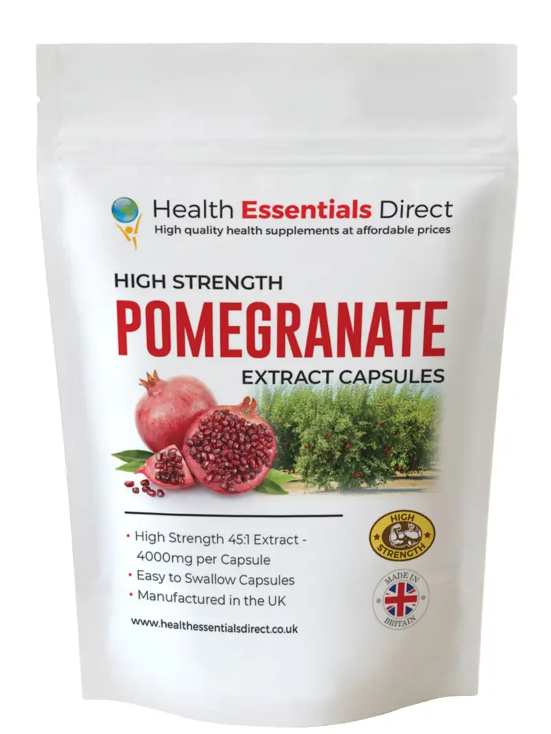 High Strength Pomegranate Extract Capsules 4000mg