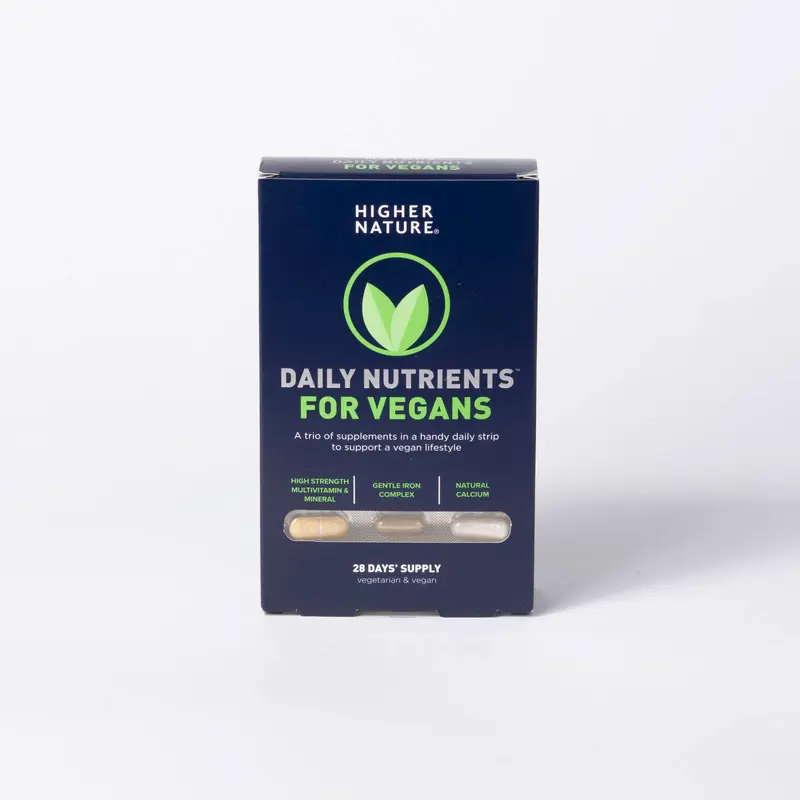 Higher Nature Daily Nutrients For Vegans - 28 Days Supply