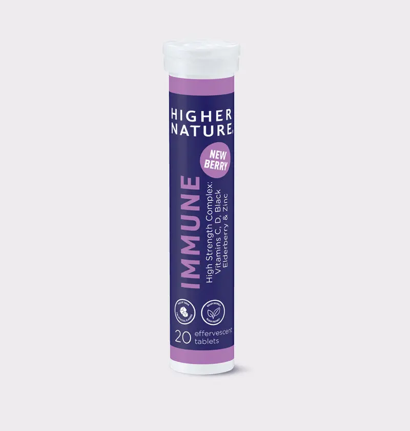 Higher nature immune effervescent tablets