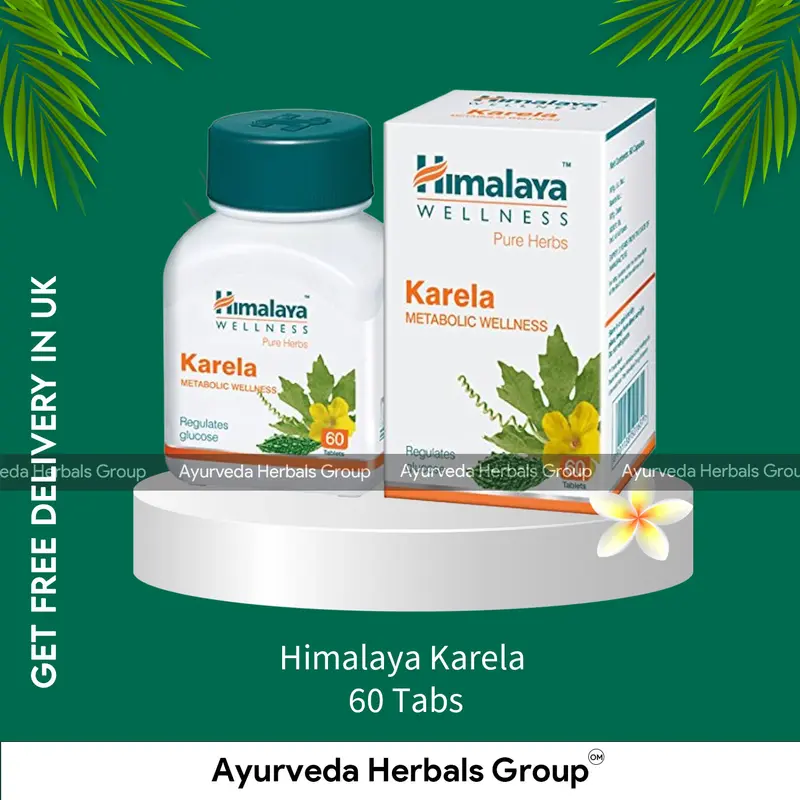 Himalaya Karela 60 Tabs - Ayurvedic Wellness Support | Herbal Products UK