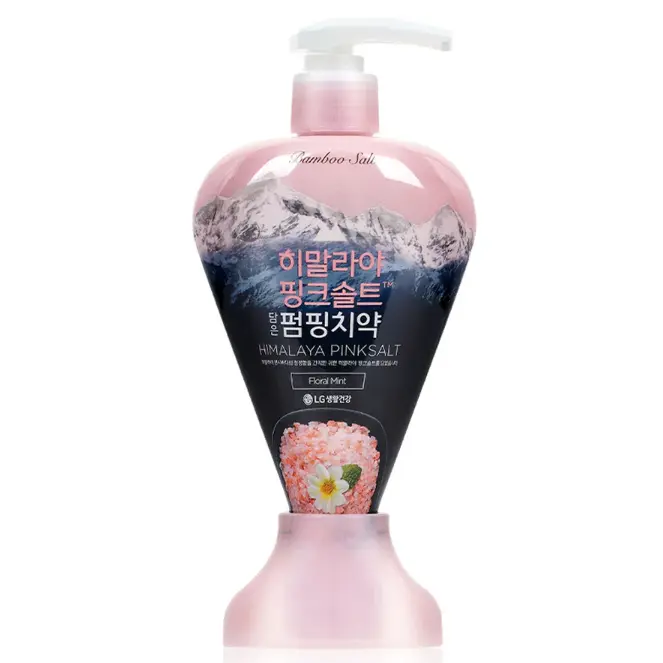 Himalaya Pinksalt - Bamboosalt Pumping Toothpaste, Floral Mint 285g.