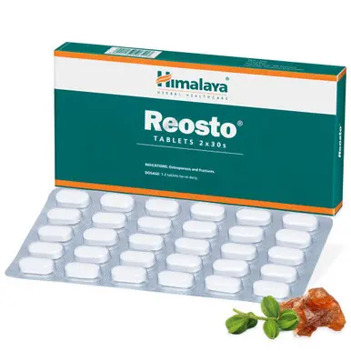 Himalaya Reosto — Bone Health & Osteoporosis Support | 60 Tablets