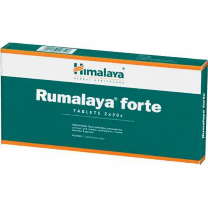 Himalaya Rumalaya Forte 60 Tablets - Gout, Sprains + More