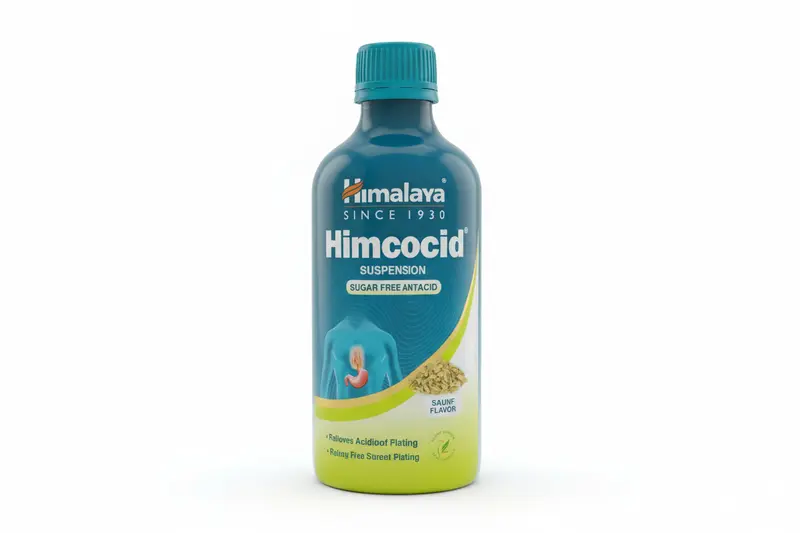 Himcocid SF helps treating of gastritis, hyperacidity, heartburn 200ml