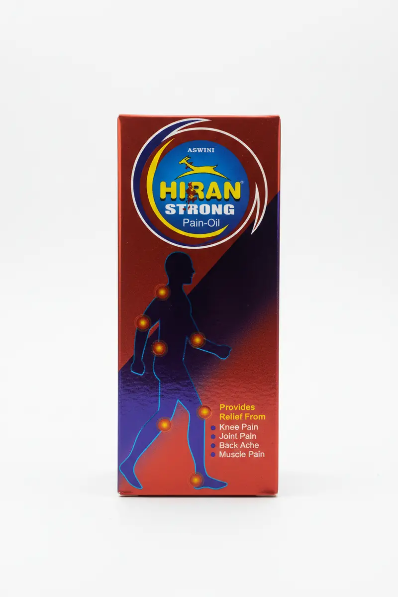 Hiran Strong Pain Oil – Fast Relief for Joint, Muscle & Back Pain