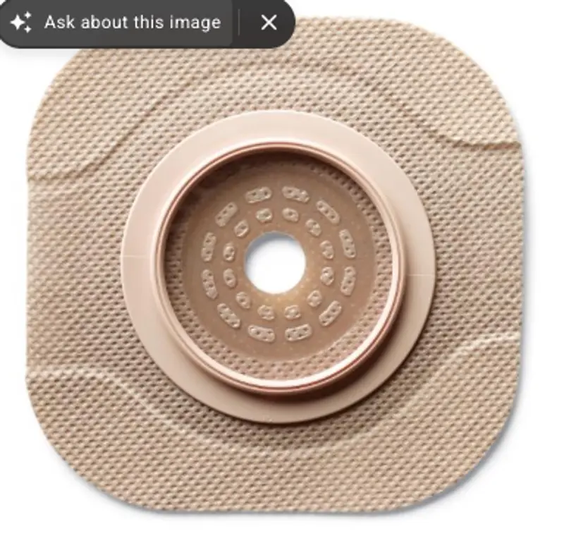 Hollister Conform 2™ CeraPlus™ Flat Skin Barriers with Adhesive Border – Box of 5