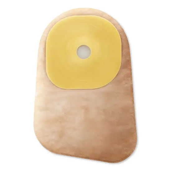 Hollister Moderma Flex One-Piece Closed Flat Colostomy Pouch – Maxi Transparent, 15–55mm – Box of 30 (Ref