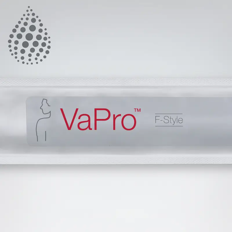 Hollister VaPro™ No Touch F-Style Intermittent Catheter, Box of 30
