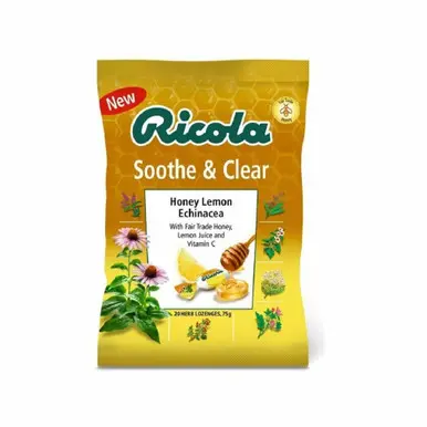Honey Lemon & Echinacea lozenges - 75g